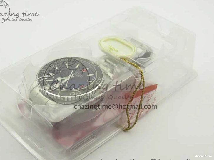 1218 Durable Planet Ocean Professional Ceramic Bezel 45.5mm 1:1 VSF Best Edition Orange Markers on SS Bracelet A8500 Super Clone 8052